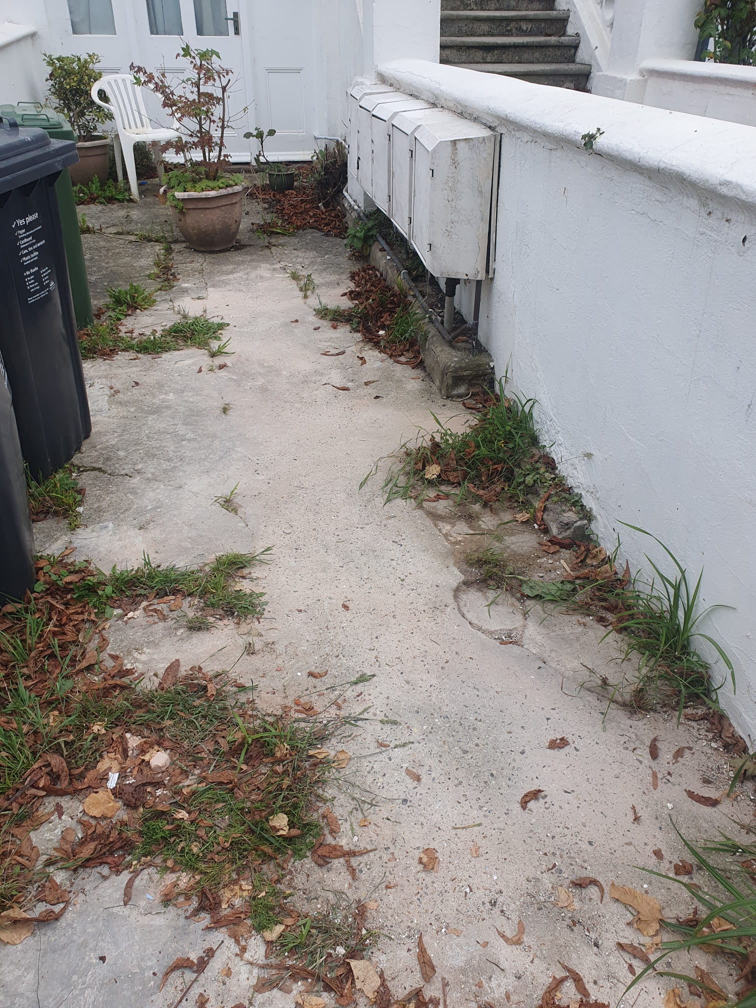 Builders waste after - Brighton
