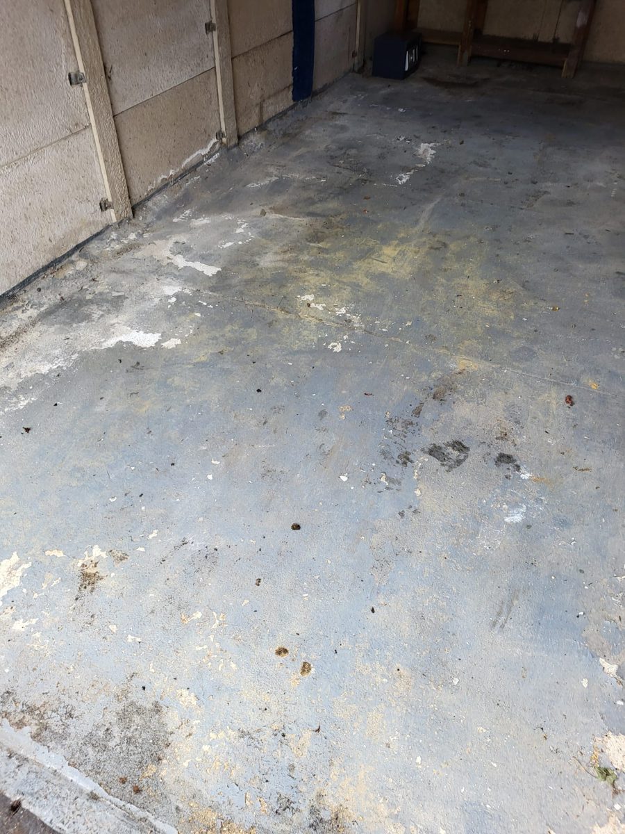 Garage clearance — after